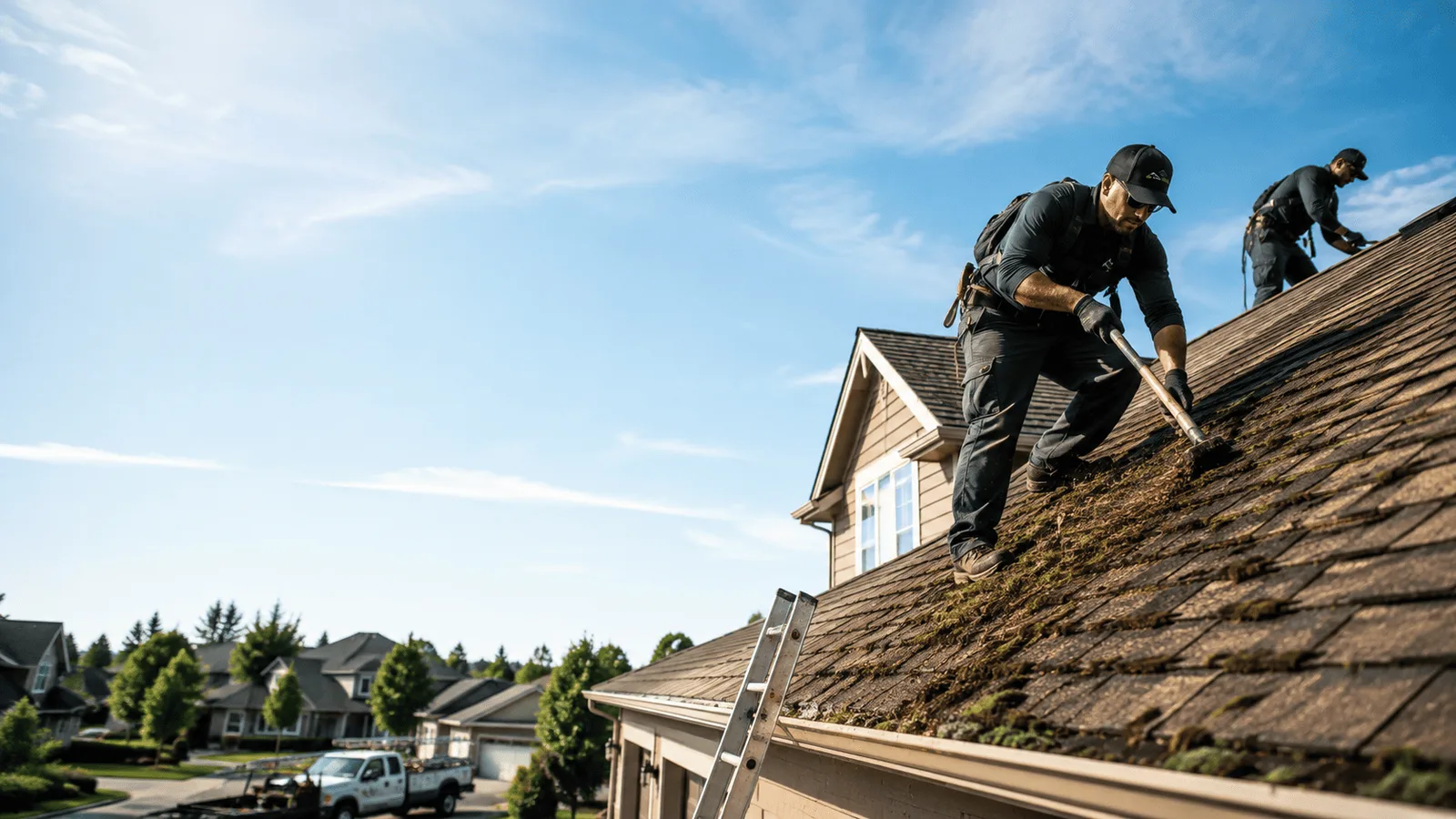 Roof Moss Removal in Mcewen, TN near me